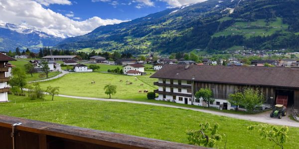 Ferienclub Hoefer Blick vom Balkon